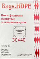 Полиэтиленовый пакет ПНД фасовочный 30х40х10  800/8 в Астрахани - купить оптом от производителя ПК Котово Полимер