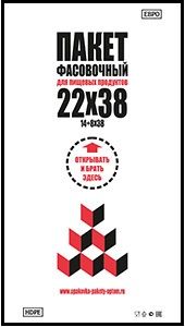 Полиэтиленовый пакет фасовочный с фальцем 14+8х38х7 500/12 в Астрахани - купить оптом от производителя ПК Котово Полимер